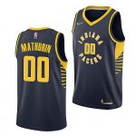 Maillot de Basket #00 Mathurin Pacers Bleu